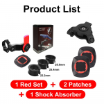 QUAD-LOCK Mootorratta Jalgratta Telefoni Hoidik Stend Jalgratta Telefoni Hoidik Jalgratta Hoidik 360&deg; P&ouml;&ouml;ratav Navigatsioonitugi Turvaklamber