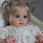 55CM Realistlik Reborn Beebinukk &Uuml;limalt Realistlik 3D Elusuuruses K&auml;sitsi juuste siirdamine Kollektsioneeritav Vin&uuml;&uuml;lnukk Kingituseks girl