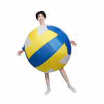 V&otilde;rkpalli t&auml;ispuhutav kost&uuml;&uuml;m, t&auml;iskasvanutele 150-190cm kollane