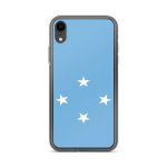 Coque T&eacute;lephone Drapeau Etats fuderations de Micron&eacute;sie - iPhone XR