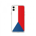 Coque &ndash; PIXELFORMA &ndash; iPhone 11 &ndash; Drapeau de la Tch&eacute;quie &ndash; T&auml;ielik kaitse &ndash; Supp