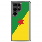 Coque T&eacute;l&eacute;phone &ndash; Samsung &ndash; Galaxy S23 &ndash; Drapeau Guyane &ndash; Supp &ndash; Mitmev&auml;rviline
