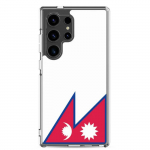 Coque T&eacute;l&eacute;phone Drapeau du N&eacute;pal Samsung Galaxy S24 Ultra