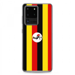 Coque T&eacute;l&eacute;phone &ndash; Samsung &ndash; Galaxy S20 &ndash; Drapeau Ouganda &ndash; Supp &ndash; Mitmev&auml;rviline