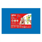 APLI 1 feuille de mousse caoutchouc - Bleu sinine