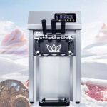 Kaubanduslik Pehme Roostevabast Terasest J&auml;&auml;tise Masin K&uuml;lmutatud Jogurti Masin ZM-A126 Lauapealne J&auml;&auml;tise Masin 1250w