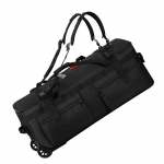 100L Kaasaskantav Reisikott, T&otilde;mbekott, Reisi V&auml;li Ratta Kott, Duffelkott, Riiete Hoiukott, Suur &Otilde;lgadele ja Seljale must