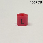100 tk Riidepuu Suuruse silt Plastikust r&otilde;ivas Suurusemarker Sildid S&otilde;rmused riietele Pood Pood Riidepuu Xs SML Xl 3Xl-5Xl L
