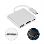 Usb 3.1 Type-C Usb-C Isane Kuni Usb 3.0 Hdmi Usb-C Emane Adapterkaabel