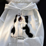 Naiste Mood Vabaaja Pikkade Varrukatega &Uuml;mara Kaelusega Kapuutsiga Pullover &Uuml;laosa Taskutega XL