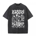 Rock Band My Chemical Romance Pesitud T-s&auml;rk Long Live The Black Parade Tuur 2025 Gootikast T-s&auml;rgid Meeste Naiste &Uuml;lem&otilde;&otilde;dulised T-s&auml;rgid S