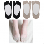 2 of pairs Women Socks Non Slip Low Cut Cotton Boat
