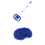 2 Pack Car Wash Brush Kit, Chenille Head Dust Mop, Soft Material That Won't Scratch Paint,