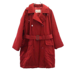 Aquascutum made in Japan trench coat 9 Red With thin padding Women Used brown