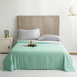 Ice cream cool sensation silk solid color summer quilt solid color air conditioning by summer ice silk cool quilt 150x200cm 1pcs