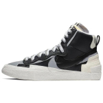 sacai x Nike Blazer Mid Must Hall Unisex Tossud must-antratsiit BV0072-002 36.5 black