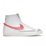 Nike Blazer Mid 77 Vintage Kahekordse Zig Zag-&otilde;mblusega Swoosh Unisex tossud Valge Sail Summit-White DD8489-161 40.5