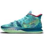 Nike Kyrie 7 EP Special FX Unisex tossud Sinine Pleegitatud-Aqua Metallik-Kuldne DC0589-400 36.5