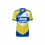 Adidas Juventus V&otilde;&otilde;rsiluss&auml;rk Hooaeg 21/22 L&uuml;hike Varrukas Treening Jalgpallikomplekt Meestele Spordir&otilde;ivad Kollane GS1439 XL