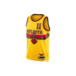 Nike Atlanta Hawks Trae Young City Edition Swingman S&auml;rk Kollane/Must/Punane Meeste Streetwear DB4017-728 L