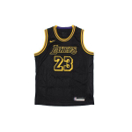 Nike Los Angeles Lakers Nr. 23 LeBron James Noorte varrukateta korvpallivorm Unisex vorm Must 3Z2B7BY1P-LAKJL S