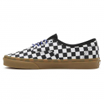 Vans Authentic Ruuduline - Must Valge Kummist Unisex Tossud VN0009PVBZW 35