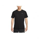 Nike Dri-FIT Trail Solar Chase ADV Logo Jooksudeks Mugav Mitmek&uuml;lgne L&uuml;hikeste Varrukatega Hingav T-s&auml;rk Meeste &Uuml;laosad Must Summit-White HJ3581-010 M