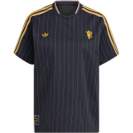 Adidas Fan Edition Manchester United Moodne Mugav Pehme Nahas&otilde;bralik L&uuml;hikeste Varrukatega Jalgpallis&auml;rk Meeste Topid JN2818 S