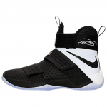Nike LeBron Soldier 10 SFG EP Mugavad Mitmek&uuml;lgsed Libisemiskindlad Vastupidavad K&otilde;rge s&auml;&auml;rega Korvpallikingad Meeste toss Must Valge 852419-001 41