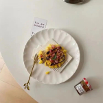 Armas Loominguline Portselanist Taldrik Korea Stiilis Koomiks Majapidamistarbed Lauan&otilde;ud Hommikus&ouml;&ouml;k R&ouml;stsaia Taldrikud Keraamilised K&ouml;&ouml;gitarbed 8 tolli 8 inches