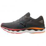 Mizuno Wave Sky 6 Moodsad Mugavad Mitmek&uuml;lgsed Vastupidavad Hingavad Madalad Jooksukingad Meeste Tossud Must Oranž J1GC220251 42.5