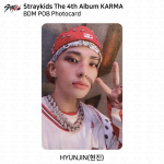 Stray Kids 4. album Karma BDM POB Fotokaart KPOP K-POP SKZ Hyunjin brown