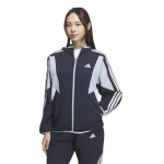 Adidas JSY05 Legend Ink Hooajaline L&otilde;tv V&auml;rviline Kapuutsiga Risti Jakk Naiste Huppar, Spordir&otilde;ivad, Sobivus, Blokk, (JP0000)