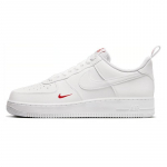 Nike Air Force 1 Low '07 Se Valge Punane Mini Swoosh Tossud FZ7187-100 45.5