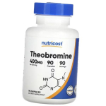Teobromiin, Theobromine 400, Nutricost 90kaps (71647124) 90caps