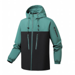 V&auml;litingimustes kapuutsiga jakk vaba aja sport tuulekindel veekindel s&uuml;gis meeste ja naiste sama mantel. 3XL