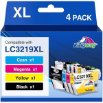 Lc3219Xl Lc3217 &Uuml;hilduvad tindikassetid Brother Lc3219 Xl Lc3217 3219Xl jaoks Brother Mfc-J5335Dw J5330Dw J6930Dw J5730D-ga