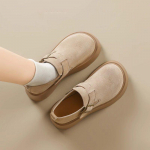 Birkenstock Naiste 2025 Kevad/S&uuml;gis Paksude Tallaga Platvormil Mokassiinid 38 helehall v&auml;rv