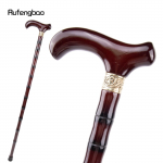Punane Puidust &Uuml;he Liigendiga Moekas Jalutuskepp Dekoratiivne Cospaly Kepp Halloween Nuia Kark Sau 92cm