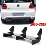 Auto tagumise kaitseraua difuusor lipu spoiler splitter Volkswagen VW Polo MK5 GTI 6R 6C kahe-neljaukselisele Faceliftile Tarvikud 2010-2018