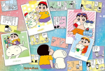 [Valmistatud Jaapanis] Beverly 1000-osaline pusle Crayon Shin-chan 35. aastap&auml;ev Originaalkunst C (49x72 cm) 1000-107