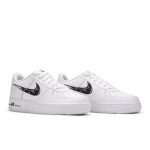 Nike Air Force 1 Low GS Doodle Swoosh - Valge Must DM3177-100 EU 36.5 valge/must
