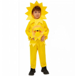 Unisex Laste Halloweeni Cosplay Kost&uuml;&uuml;m Armas P&auml;evalille ja P&auml;ikesetaime Teemaline Peokleit Poistele ja T&uuml;drukutele Laste Etendusteks S kollane