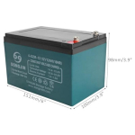 2 tk 6DZM12 6DZM12 12V 12Ah mootorratta laetav suletud pliiaku 24V t&otilde;ukeratta elektriratta kardi ATV UTV GOLFi jaoks United States