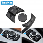 Auto keskkonsool CIC IDrive Multimeedia juhtnupu kate BMW 1 3 5 X1 X5 X6 seeriale E87 E90 E91 E92 E60 E84 E70 E71 Rotary Cover 1PC