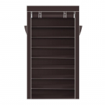 Lausriidest kingakapp 10 kihti laiendatud majapidamises kasutatavate jalan&otilde;ude korrastaja tumepruun v&auml;rv