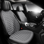Autoistme padi 3D massaažimatt auto kontoritooli seljaosa ishiase valu leevendamiseks universaalsed autoistme katted Front seat GREY
