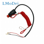 LMoDri Boat Outboard safety rope switch Engine Motor Ignition Starter Key Switch Kill Stop Tether Cord For Yamaha Outboards