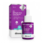 The Derma Co 2% salits&uuml;&uuml;lhappega n&auml;oseerum 30 ml pakend akne kontrolliks, pooride ahendamiseks ja koorimiseks