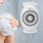 Electric Shower Scrubber USB Charging Body Brush Easy to Install Wall Mounted Auto Bath Machine for